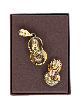 Peanuts & Co Bero Tattoo Peanuts (Slide) Medium, Brass × Silver