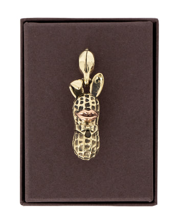 Peanuts & Co, Large Bunny Pendant, Brass / Copper
