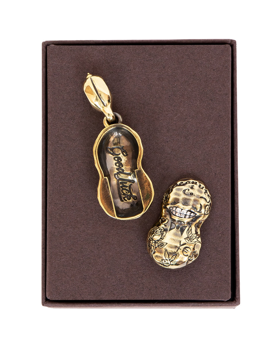 Peanuts & Co Tattoo Peanuts (Slide) Medium, Brass × Silver