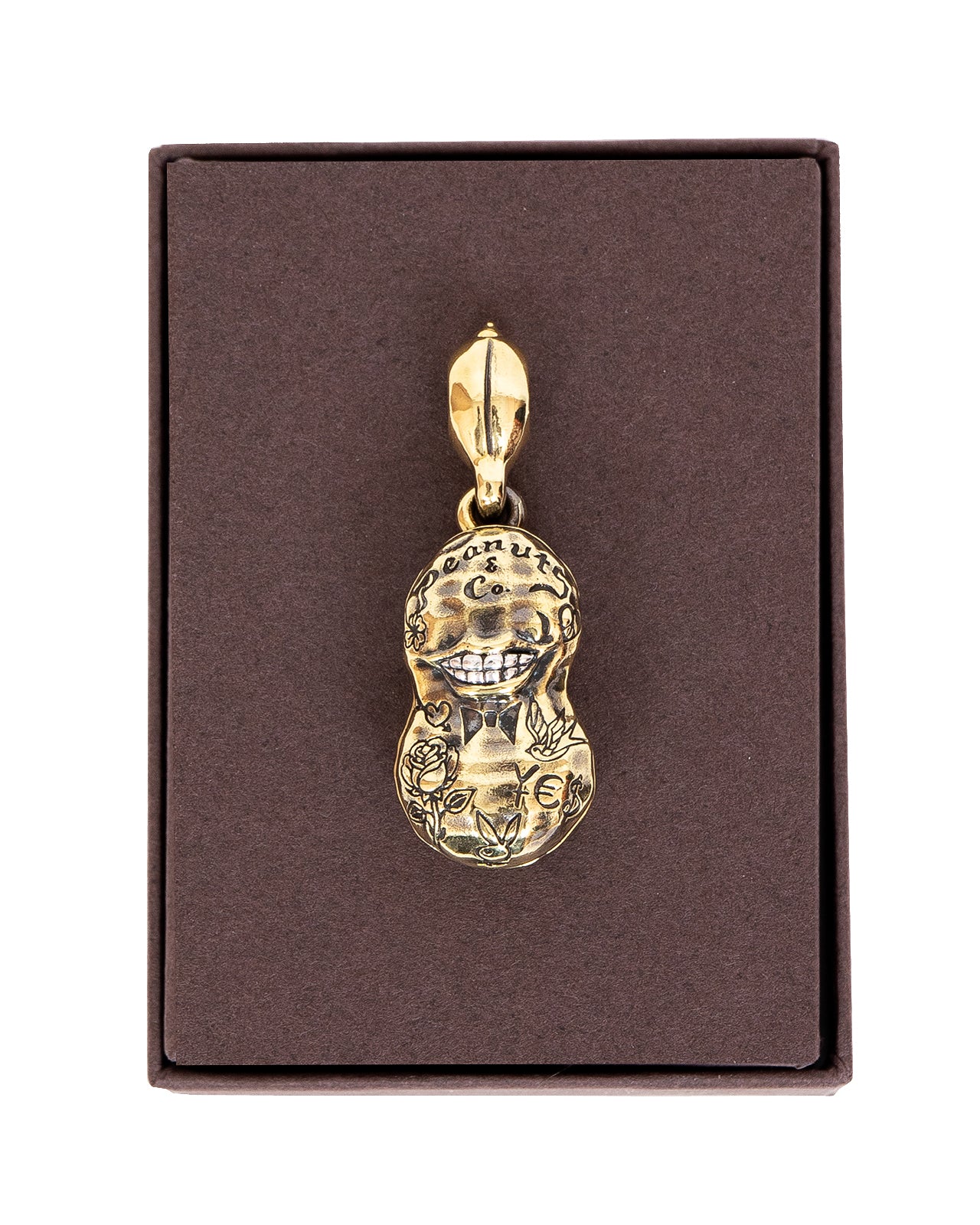 Peanuts & Co Tattoo Peanuts (Slide) Medium, Brass × Silver