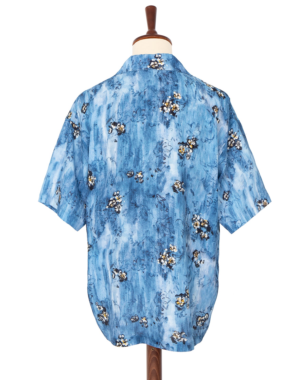 Porter Classic Aloha Shirt, Blue – Pancho And Lefty - Online Store