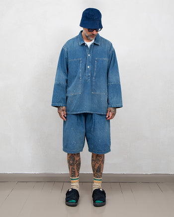 Porter Classic Breakfast Denim Prisoner Shirt