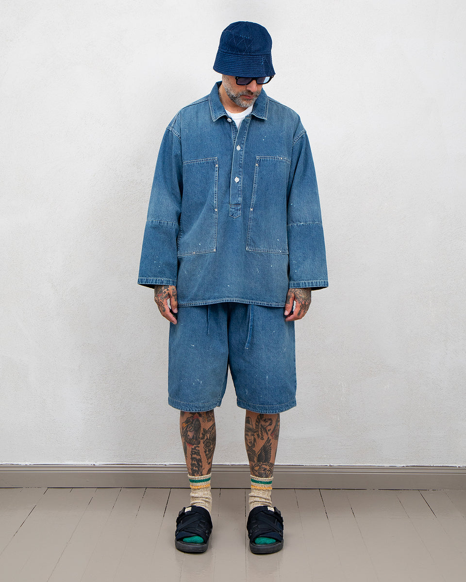 Porter Classic Breakfast Denim Prisoner Shirt