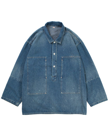 Porter Classic Breakfast Denim Prisoner Shirt