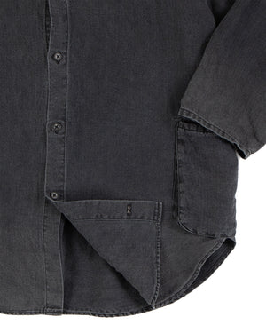 Porter Classic Linen Shirt Jacket, Black – Pancho And Lefty