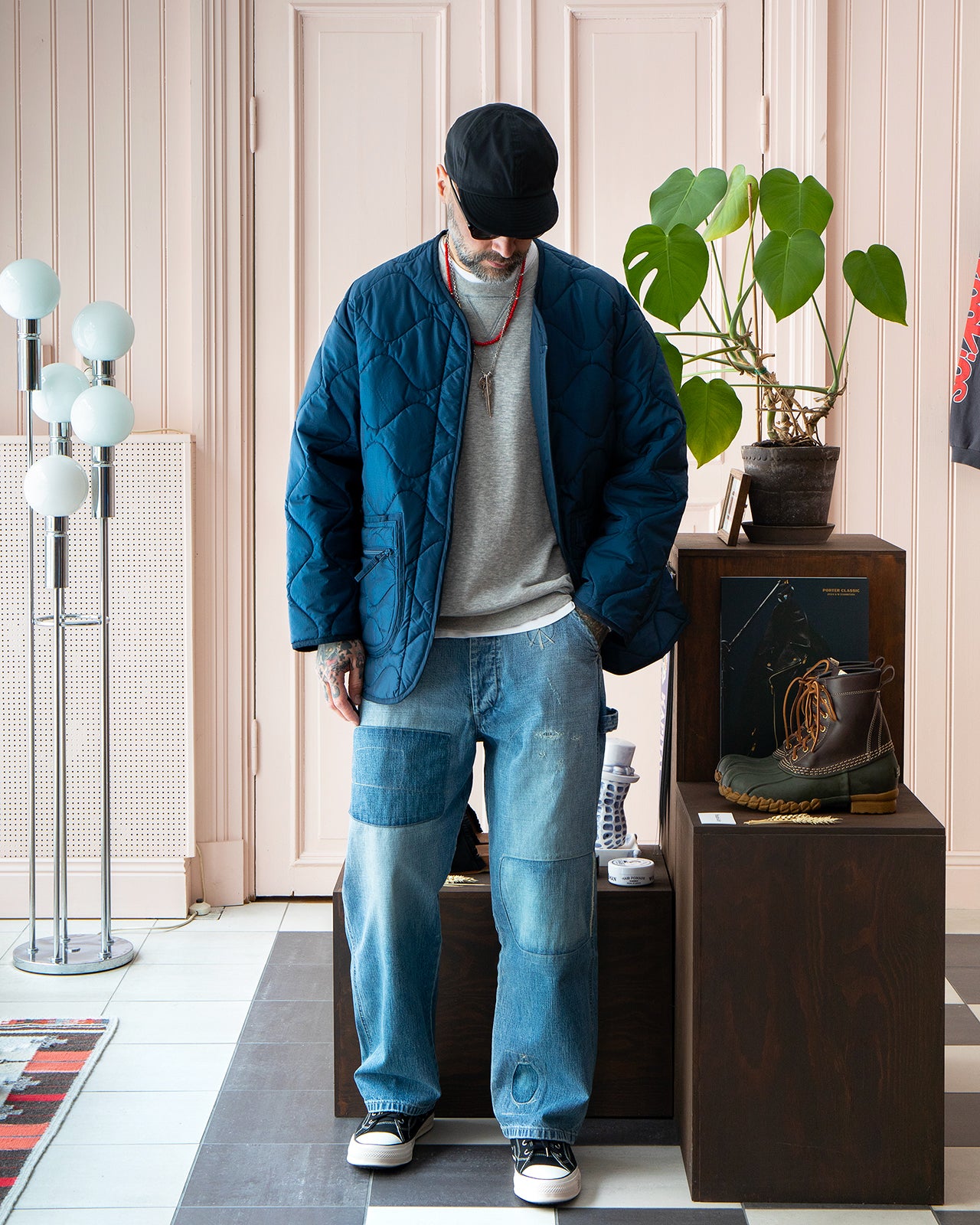 PORTER CLASSIC LINER MILITARY JACKET