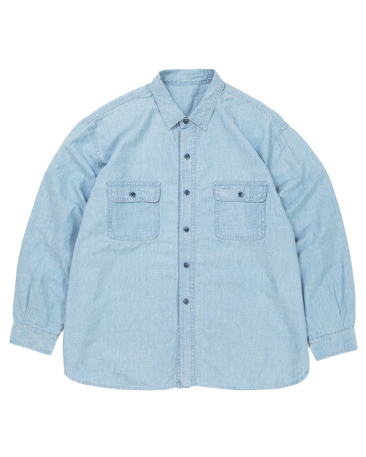 Porter Classic Shawshank Chambray Work Shirt – Pancho And Lefty 