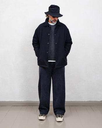 Porter Classic Pin Stripe Coach Jacket, Black