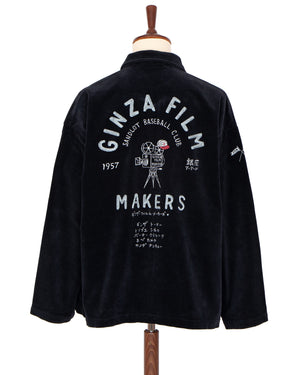 Porter Classic Corduroy Zip Jacket, Black – Pancho And Lefty