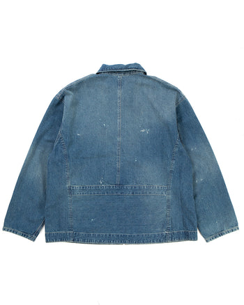 Porter Classic Breakfast Denim Zip-Up Jacket