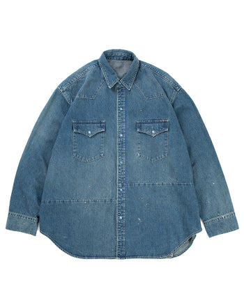 Porter Classic Breakfast Denim Western Shirt
