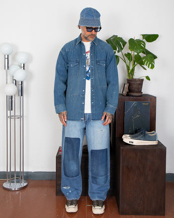 Porter Classic Breakfast Denim Western Shirt