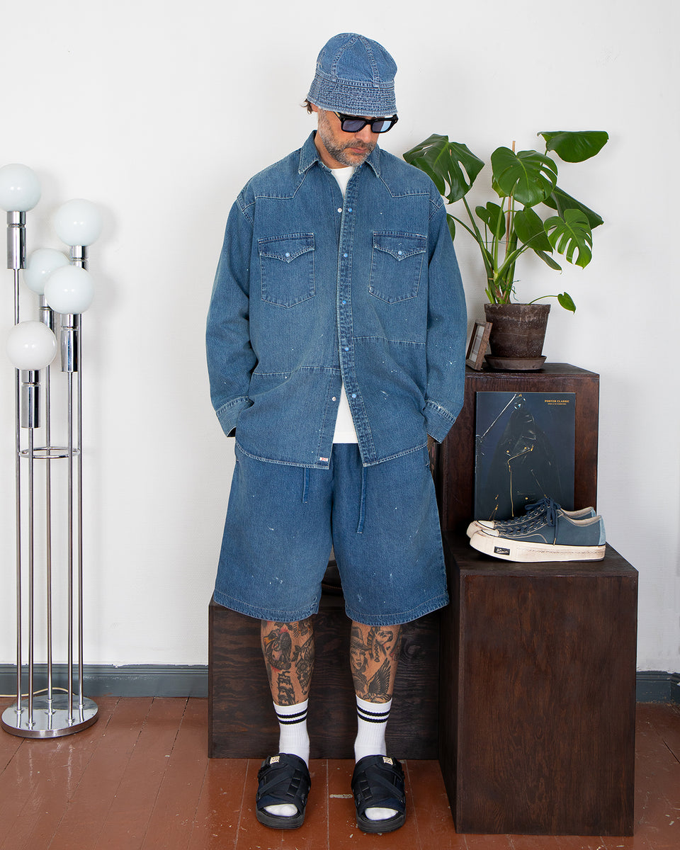 Porter Classic Breakfast Denim Western Shirt