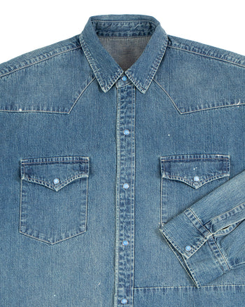 Porter Classic Breakfast Denim Western Shirt
