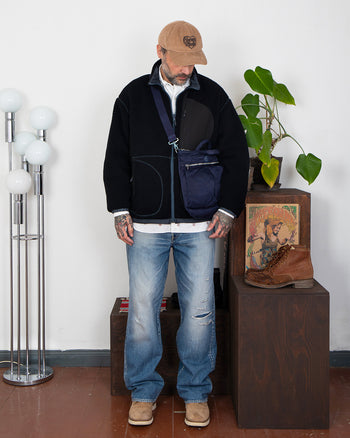 Porter Classic Super Nylon Helmet Case, Small, Navy