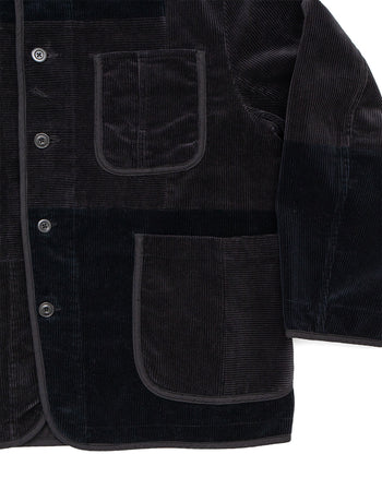 Porter Classic Corduroy French Jacket Hybrid Watch Chain Item, Black