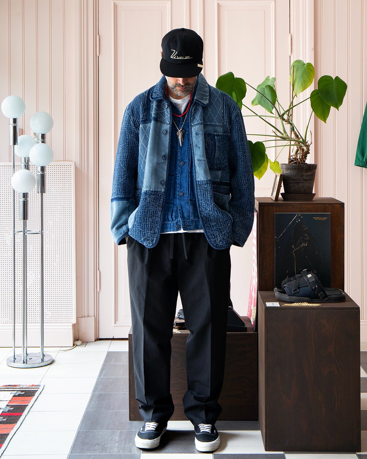 Porter Classic Kendo French Jacket, Blue