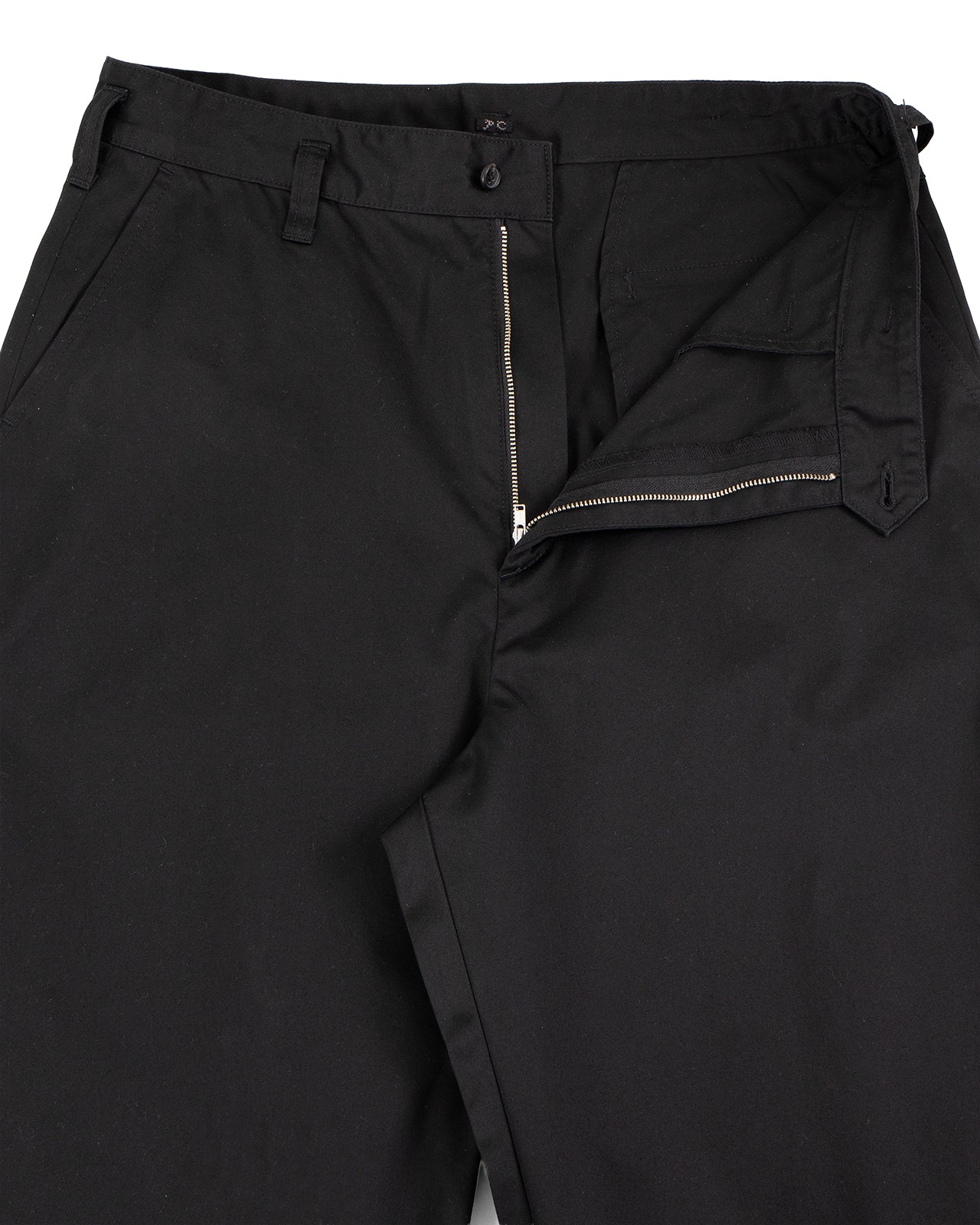 Porter Classic Summer Chinos Gene Kelly Pants, Black