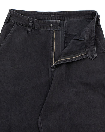 Porter Classic Denim Gene Kelly Pants, Black