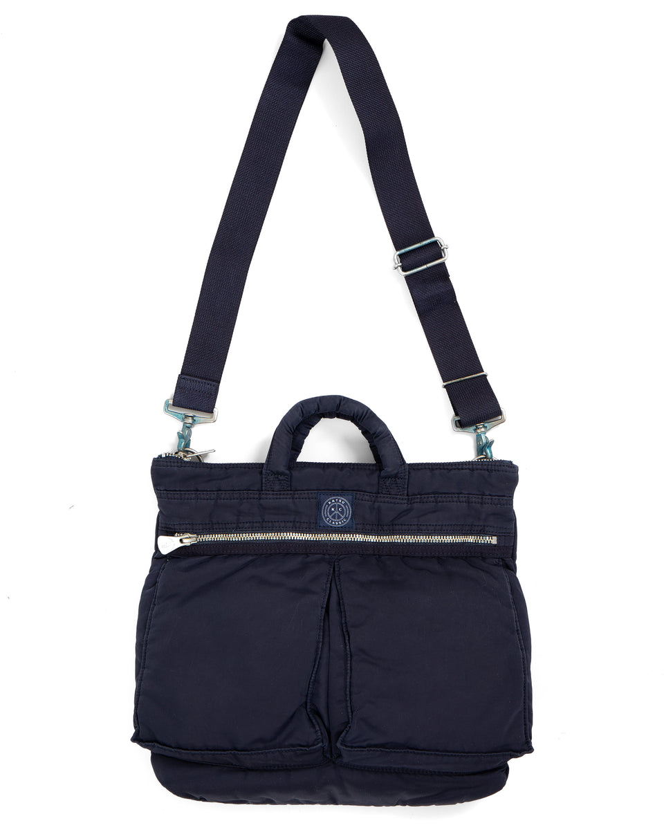 Porter Classic Super Nylon Helmet Case, Small, Navy