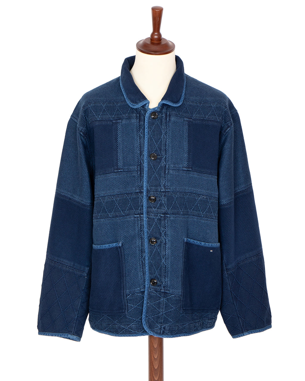 Porter Classic Kendo Katsu Jacket, Platinum Charm, Blue