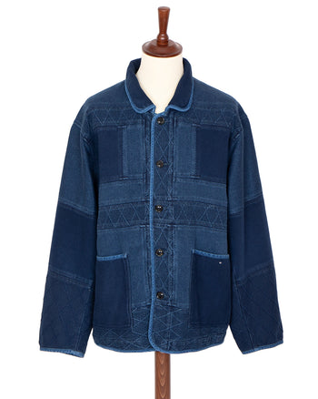 Porter Classic Kendo Katsu Jacket, Platinum Charm, Blue