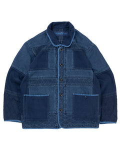 Porter Classic Kendo Katsu Jacket, Platinum Charm, Blue – Pancho