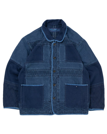 Porter Classic Kendo Katsu Jacket, Platinum Charm, Blue