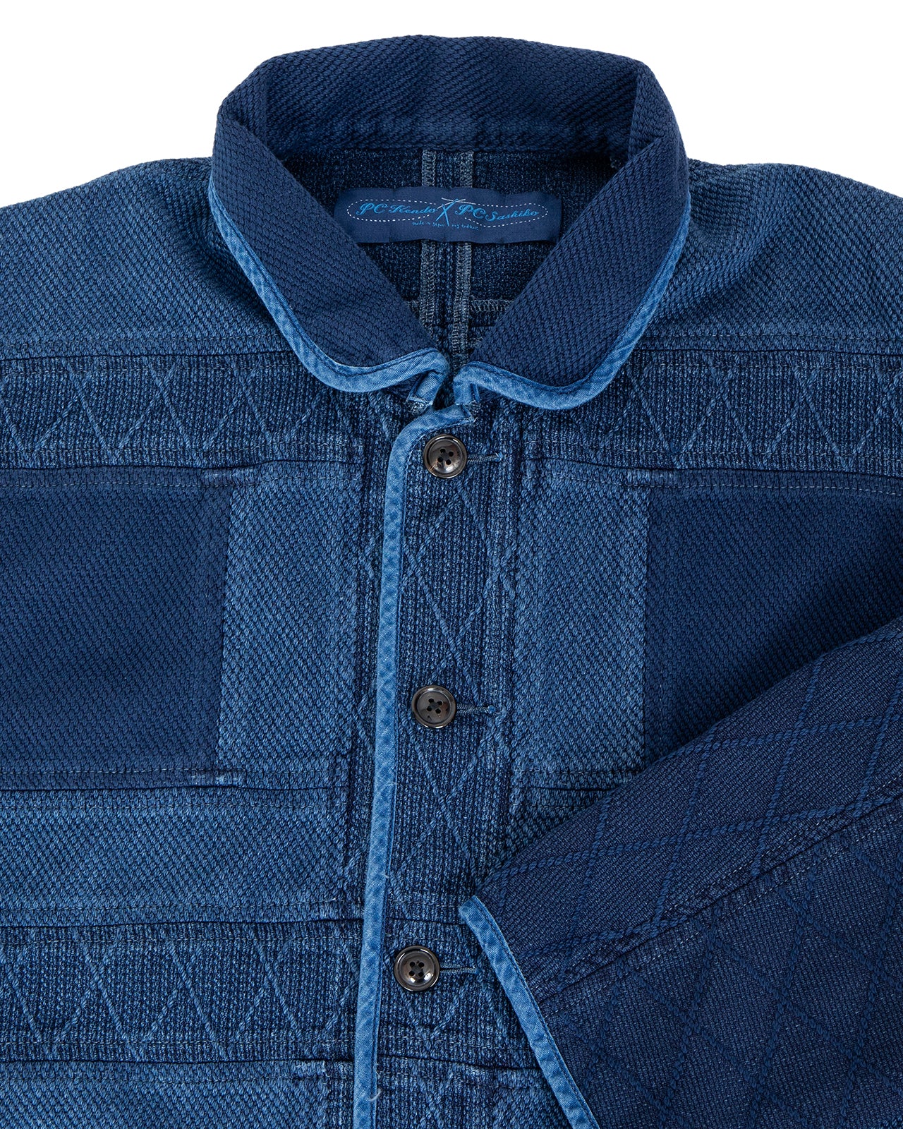 Porter Classic Kendo Katsu Jacket, Platinum Charm, Blue