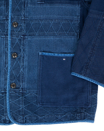 Porter Classic Kendo Katsu Jacket, Platinum Charm, Blue