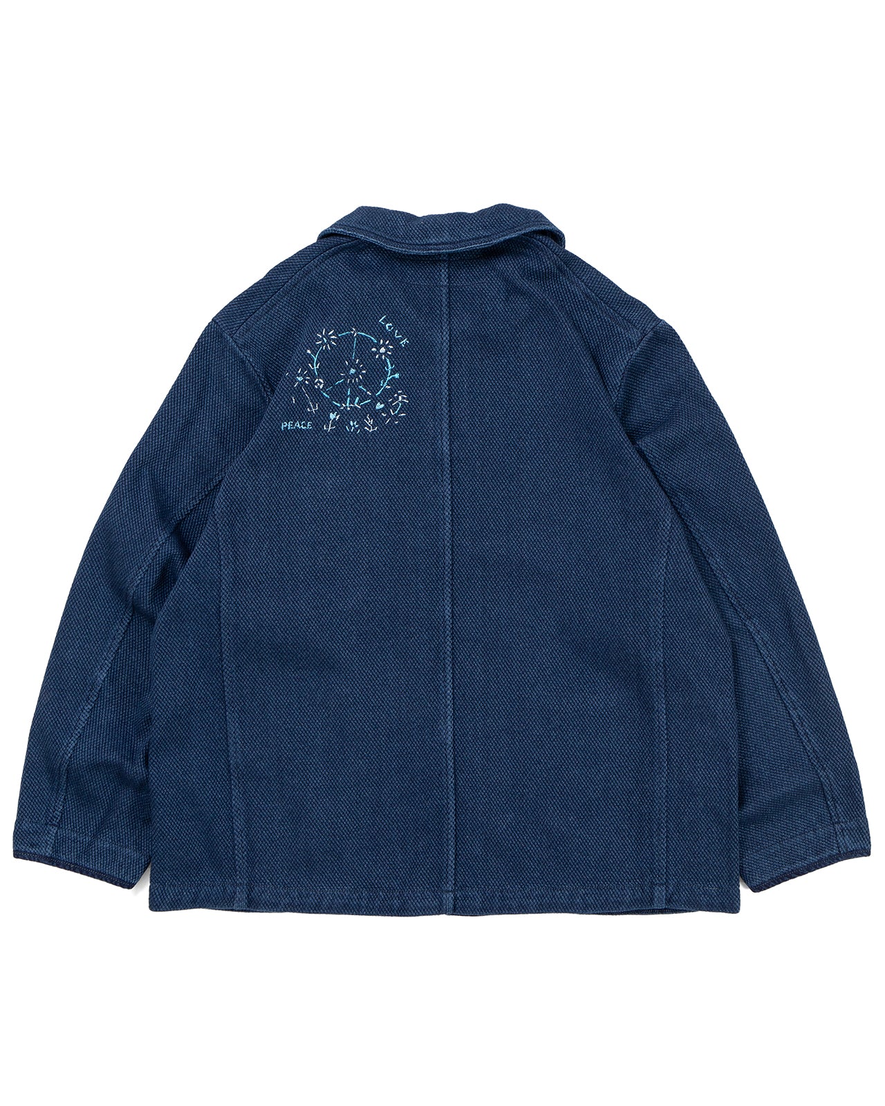 Porter Classic Kendo French Jacket, Embroidery, Blue – Pancho And