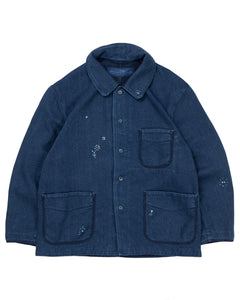 Porter Classic Kendo French Jacket, Embroidery, Blue – Pancho And