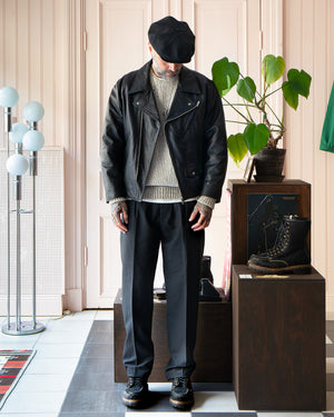 Porter Classic PC Riders Jacket W / Love & Peace Silver