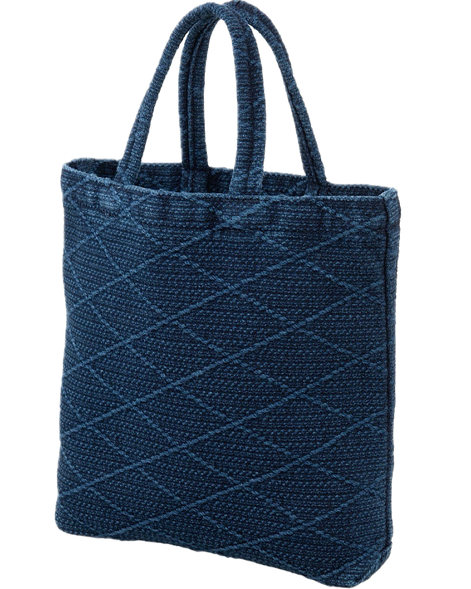 Porter Classic Kendo Mini Tote Bag, Silver Charm, Blue