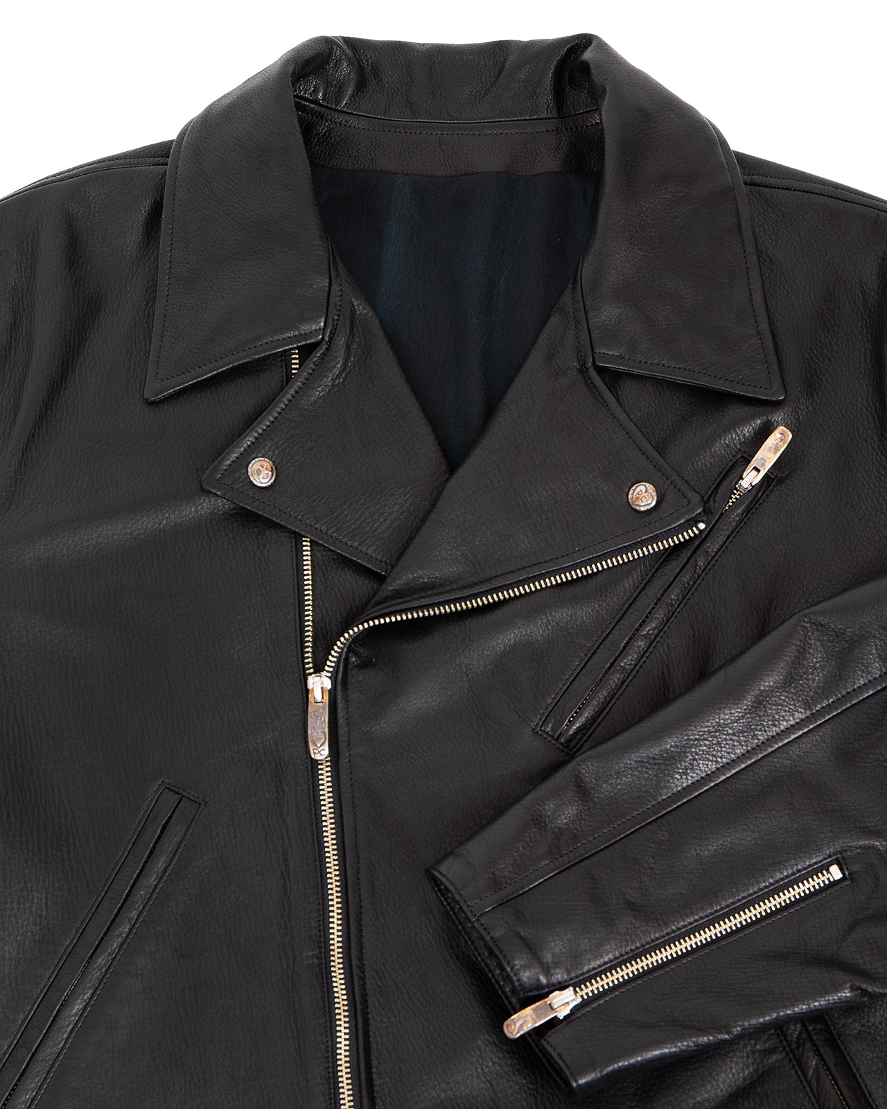 【未使用】23aw PORTER CLASSIC RIDERS JACKET M 未使用】23aw PORTER CLASSIC RIDERS JACKET M INDIGO LINEN