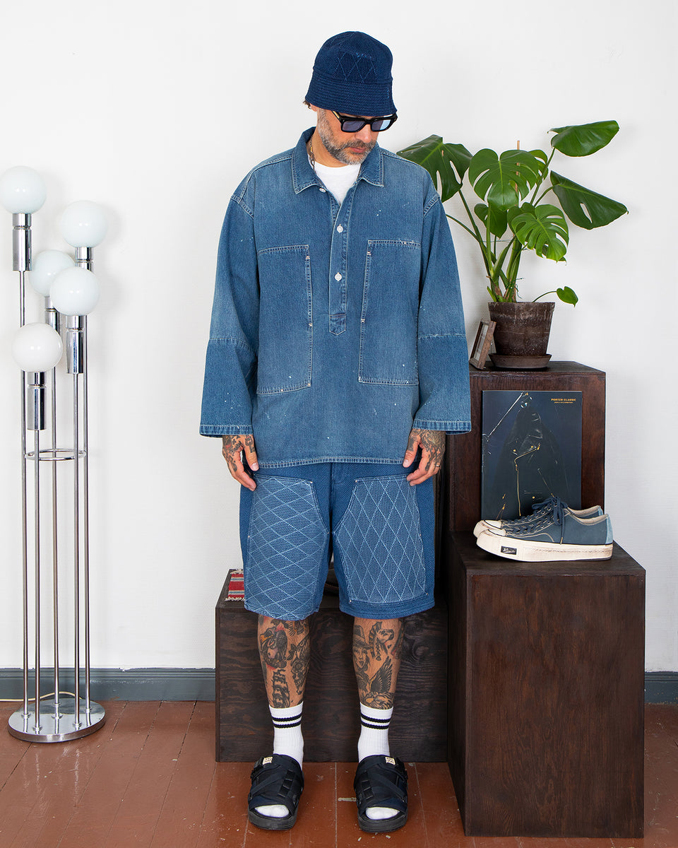 Porter Classic Breakfast Denim Prisoner Shirt