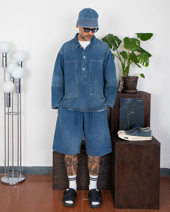Porter Classic Breakfast Denim Shorts