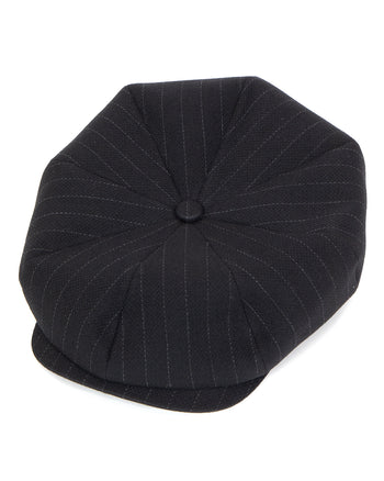 Porter Classic Pinstripe Casquette, Black