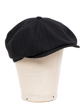 Porter Classic Pinstripe Casquette, Black