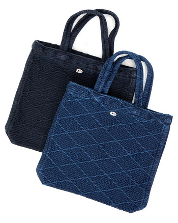 Porter Classic Kendo Mini Tote Bag, Silver Charm, Blue