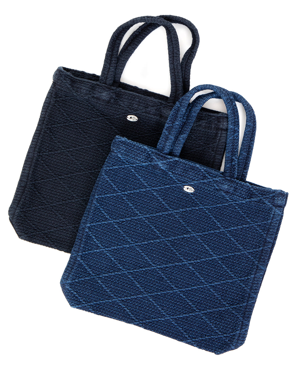 Porter Classic Kendo Mini Tote Bag, Silver Charm, Blue