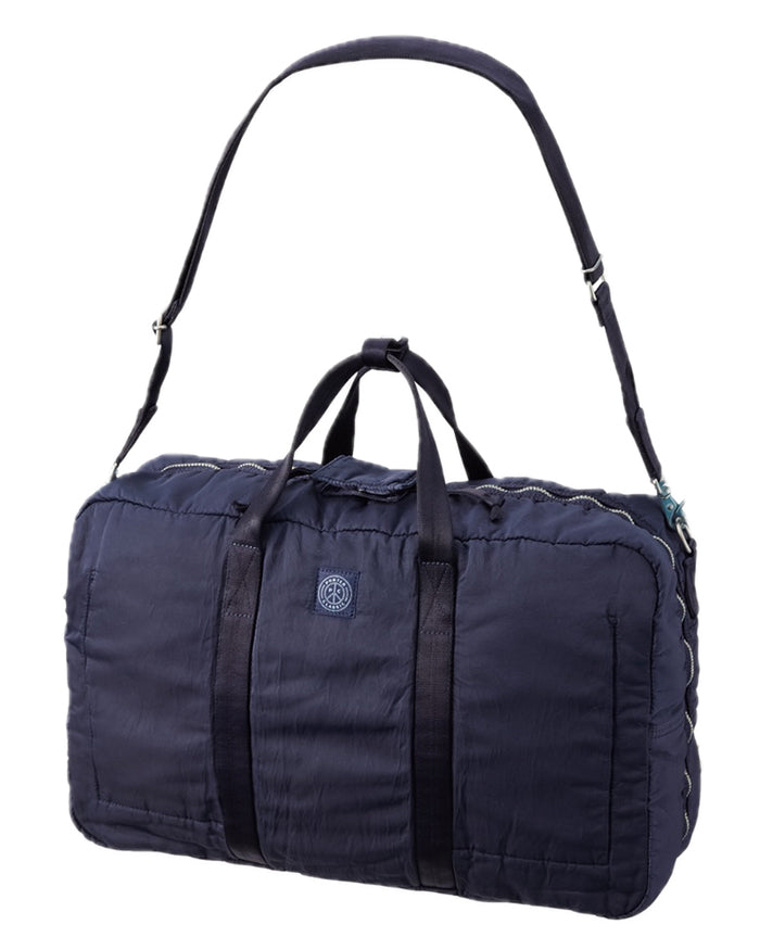 Porter Classic Super Nylon Travel Bag, Medium, Blue