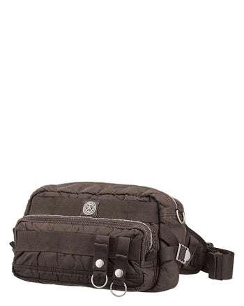 Porter Classic Super Nylon Waist Bag, Black
