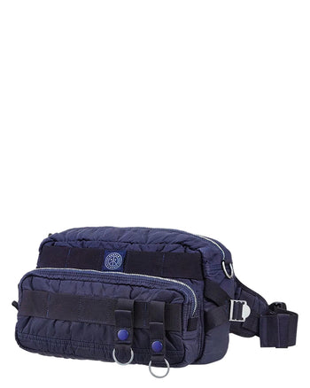 Porter Classic Super Nylon Waist Bag, Blue