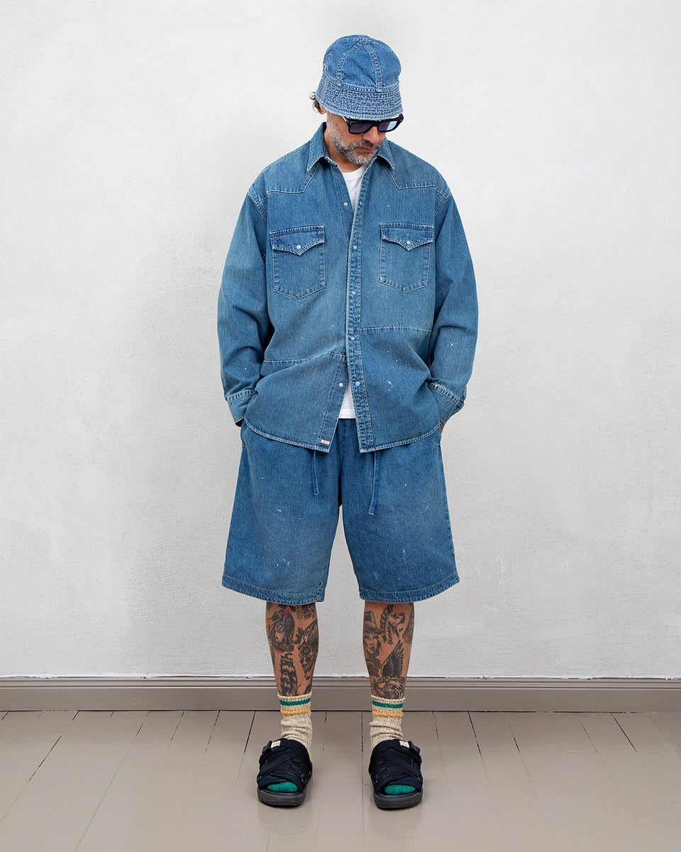 Porter Classic Breakfast Denim Western Shirt