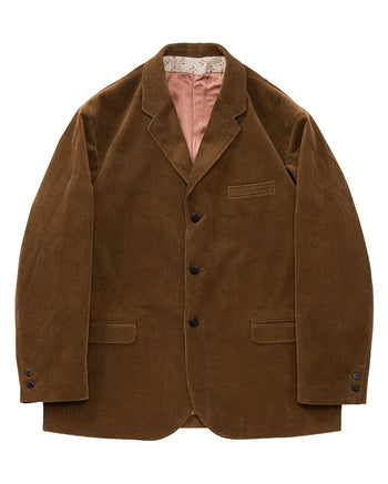 Visvim Burnstone Blazer Ridge Cords, Brown
