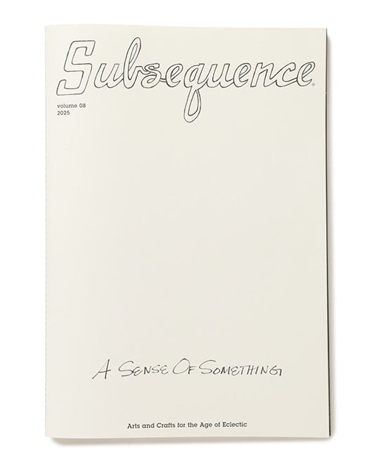 Subsequence Magazine, Vol 8 – Pancho And Lefty - Online Store