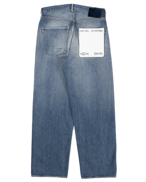 Visvim Social Sculpture 01 Ex Wide DMGD-43 - Pancho and Lefty
