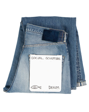 Visvim Social Sculpture 01 EX Wide DMGD-43