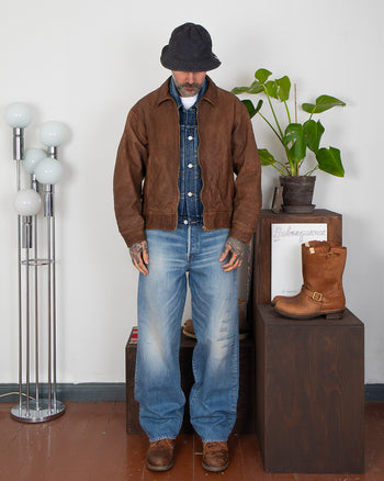 Visvim Social Sculpture 01 EX Wide DMGD-43